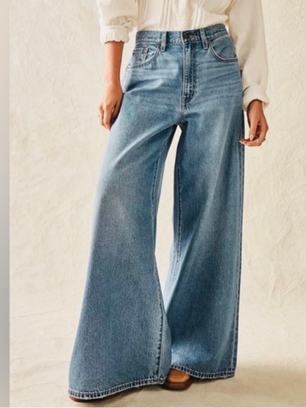 Flood ultra Wide Leg Jean DUPE 31 high rise baggy loose fit